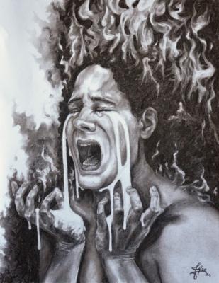 Don't you speak over my voice